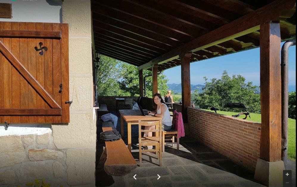 Casa Rural Orortegi Айя Экстерьер фото